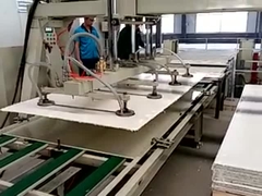 Tabela de óxido de magnésio confiável Tabela de máquina Largura 600-1220 mm