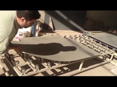 Máquina de fabricação de linha de produção de placas Mgo de grande formato, à prova de fogo, certificada CE