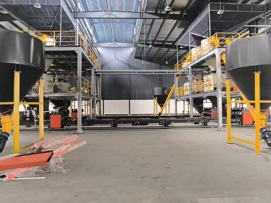 Máquina de Formação de Painéis de Parede Oferecendo Linha de Produção de Placas de Suporte para Isolamento XPS