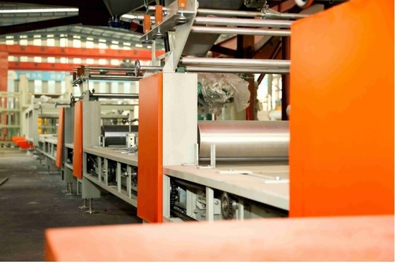 Sistema de fabricação de placas de madeira de malha de fibra de vidro stand-alone padrão CE Dispositivo de produção de compensador