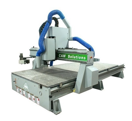 Refrigeração por ar Máquinas de fabricação de portas CNC, Sistema DSP Máquina de placa WPC
