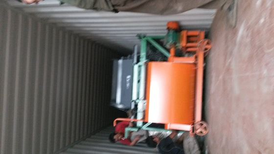 CE Máquinas de fabricação de portas para Mgo / Mgcl / Fibra de vidro de malha matéria-prima