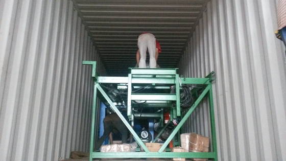 CE Máquinas de fabricação de portas para Mgo / Mgcl / Fibra de vidro de malha matéria-prima