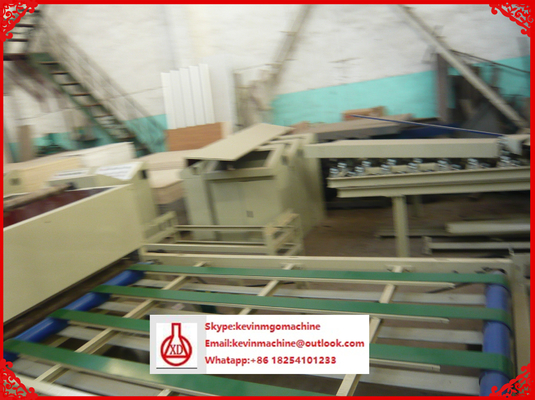 Máquina de fabricação de folhas de telhado de vácuo de duplo estágio para material de palha / serrada de culturas