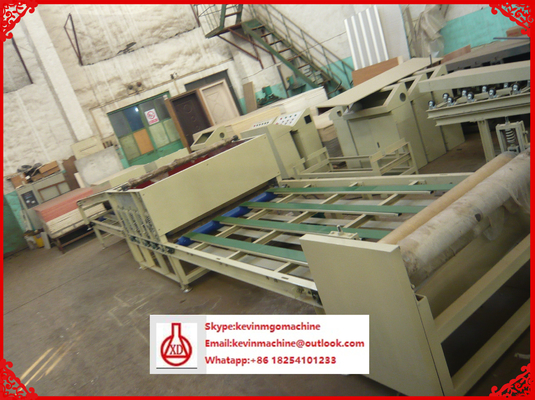 Máquina de fabricação de folhas de telhado de vácuo de duplo estágio para material de palha / serrada de culturas