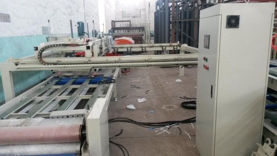 Linha de produção automática de placa de óxido de magnésio controlada por PLC com potência de 380V