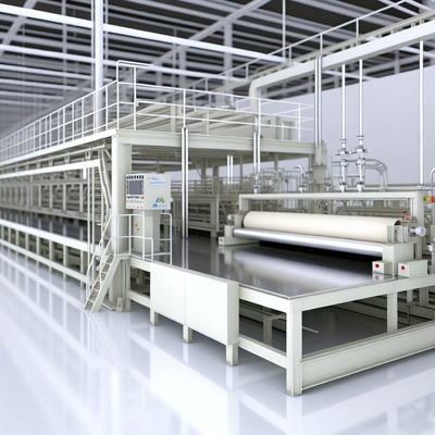 Precisão 5-20 milhões de m2/ano Linha de produção de placas de fibra de cimento com condutividade térmica ≤ 0,25W/mk