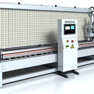 Máquina para formar painéis de parede com tela táctil Delta, 380V 50Hz