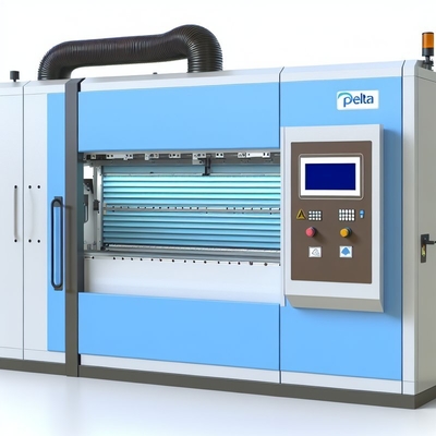 Máquina para formar painéis de parede com tela táctil Delta, 380V 50Hz