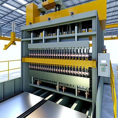 Máquina de Fabricação de Painéis de Parede de Construção Rápida 380V Com Espessura de Material de 0,3-0,8mm