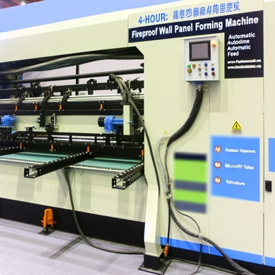 Máquina de Formação de Painel de Parede à Prova de Fogo de 4 Horas com Alimentação Automática