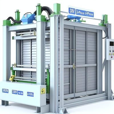Máquina de Formação de Painel de Parede 380V Trifásica com Painéis à Prova de Fogo de 4 Horas