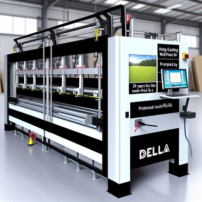 Máquina Automática de Formação de Painéis de Parede com Tela Touch Delta, 20 Anos de Vida Útil