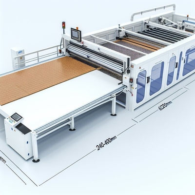 Máquina de Placa MGO Totalmente Automática 2400-24000mm de Comprimento, 600-1220mm de Largura