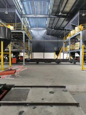 Máquina de formação de painéis de parede equipada com linha de produção de placas de azulejos de isolamento XPS