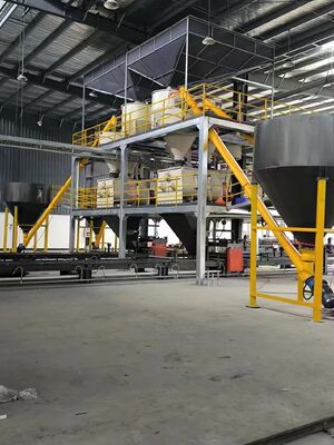 1500 folhas Linha de produção de painéis de azulejos de isolamento duplo XPS