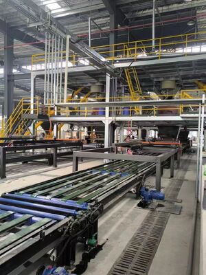 Linha de Produção Automática de Mobiliário XPS para Isolamento de Telhas, 380v