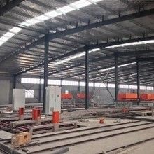 Máquina automática de cartão MgO com capacidade de 2-20 milhões de m2/ano, resistência ao fogo grau A1 e comprimento de 2400-24000 mm