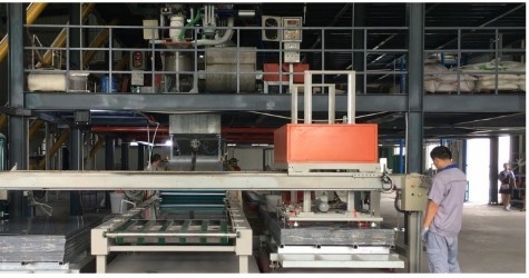 BM-1000 Máquina automática de produção de placas certificada CE