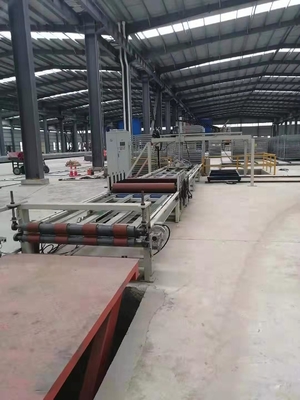 Precisão 5-20 milhões de m2/ano Linha de produção de placas de fibra de cimento com condutividade térmica ≤ 0,25W/mk