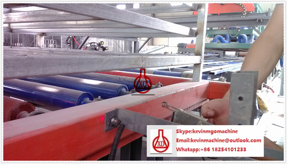 Painel de parede da placa do óxido de magnésio que forma a máquina para o material de construção