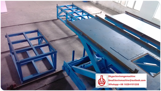 Linha de produção à prova de fogo da placa do MgO, máquina automática do painel de sanduíche de Eco