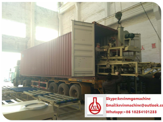 Mgo automático completo/Mgcl/rolo material telhado da fibra que forma a economia de energia da máquina