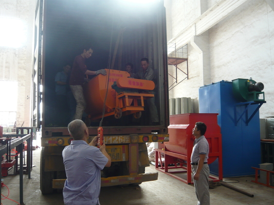 Linha de produção industrial da placa do Mgo, equipamento de poupança de energia do painel de parede de Eco