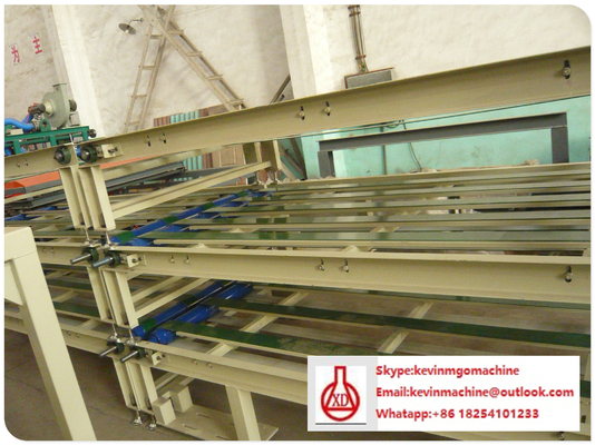 Máquina da formação de folha do telhado, equipamento de fabricação do painel de parede do sanduíche da cavidade do Mgo