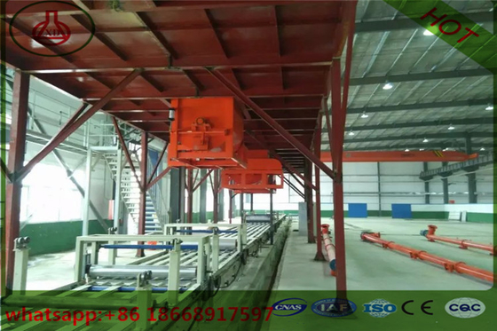 100% não - linhas de produção de mármore estrutural de pouco peso da placa do cimento da fibra do asbesto isolado
