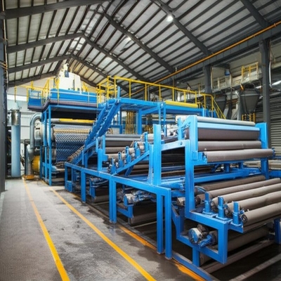 Rationalizar a produção com linha de fabricação de chapas de fibra de cimento usando matéria-prima de areia de quartzo