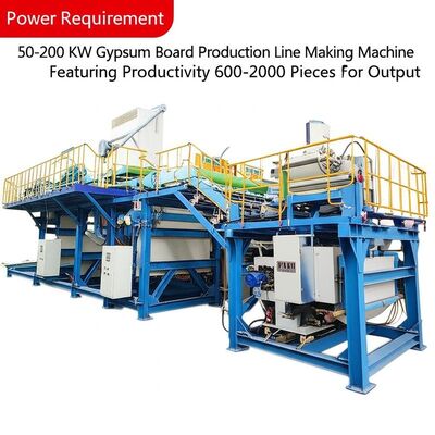 Máquina para Fabricação de Placas de Palha com Requisito de Potência de 50-200 KW, Produtividade de 600-2000 Peças e Capacidade de Saída de 1000-5000 Kg/h