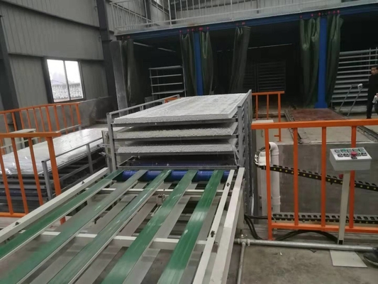 Linha de produção corredor rápido da placa do cimento da fibra e da placa do óxido de magnésio
